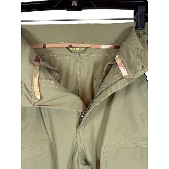 FREE SOLDIER RADIANT Men's Lightweight Quick Dry, Green, Tactical Pants, 30X32 - Picture 5 of 9